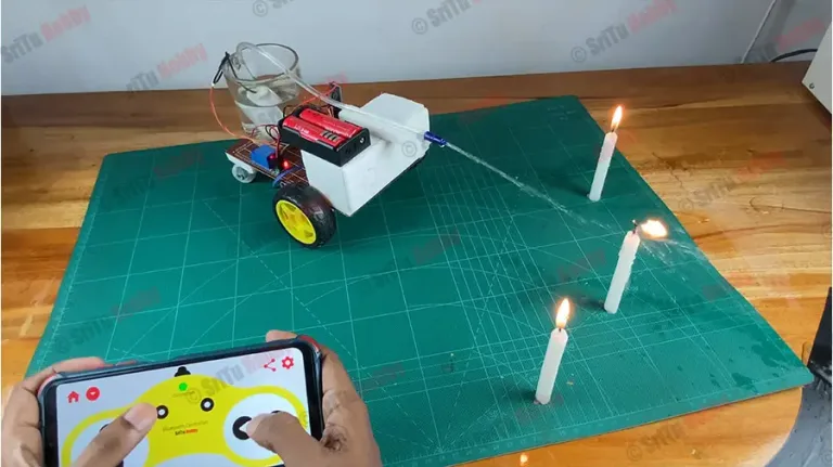 Build a DIY Fire Truck with Arduino UNO R4 Minima